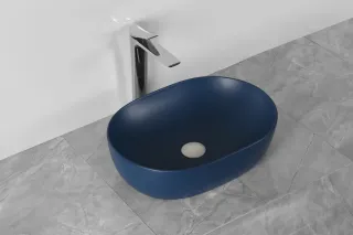 Раковина Milleau Nuage MU7100K-MDBI матовый индиго темно-синий